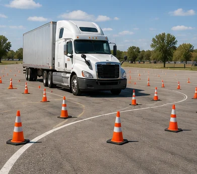 CDL road test preparation driving